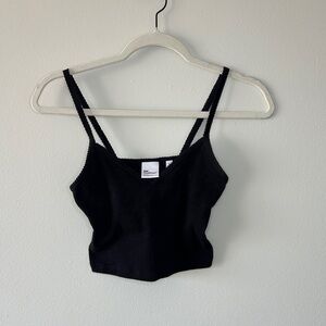 Women's Black Spaghetti Strap Top